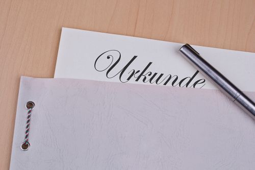 Urkunde