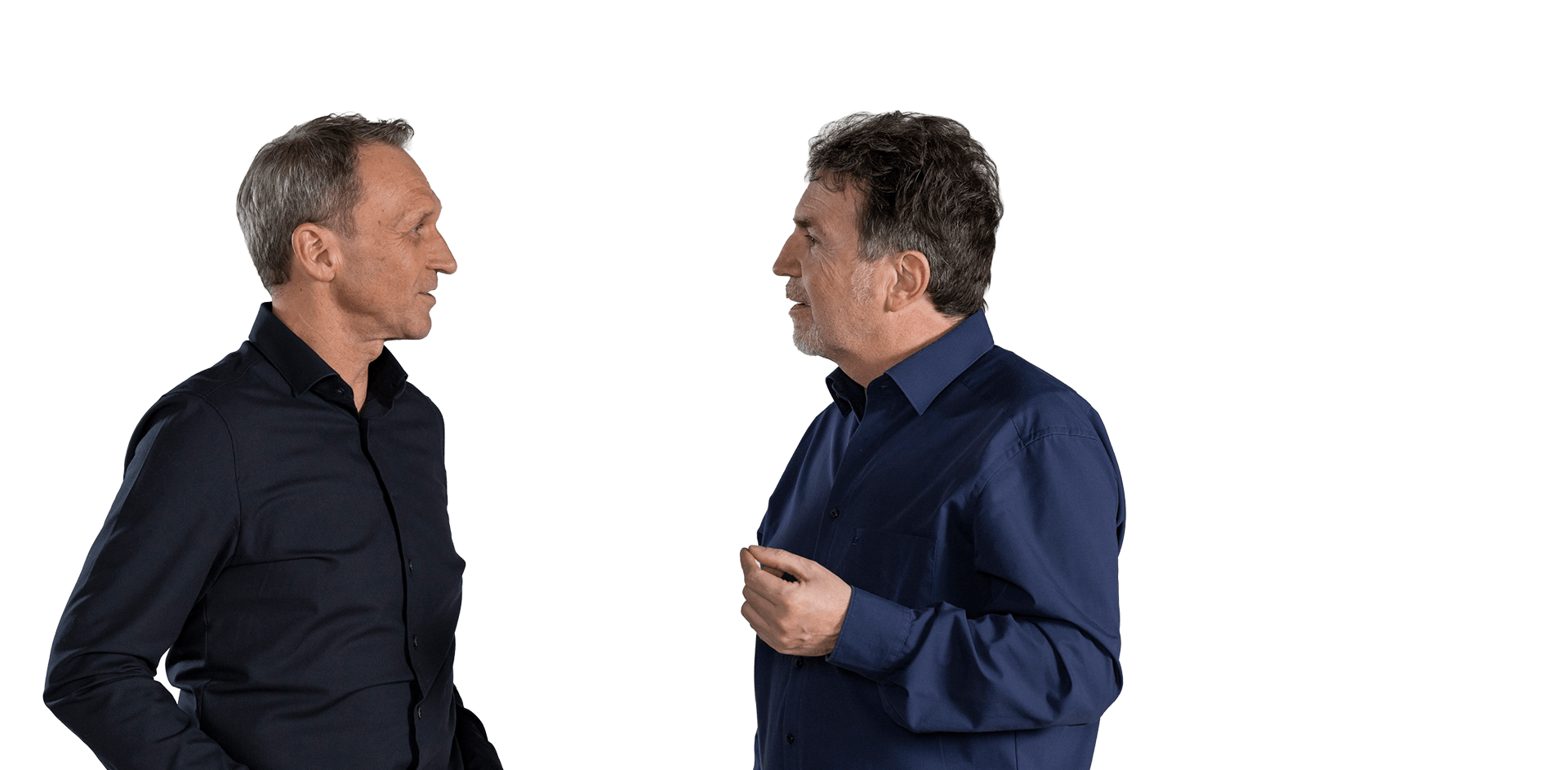 Besprechung zwei Personen - 